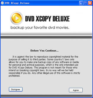 DVD XCopy Deluxe Screenshot